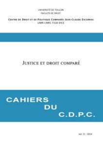 Les Cahiers du CDPC - vol. 11
