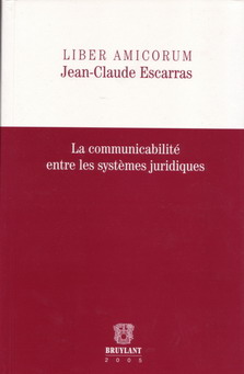 Liber Amicorum Jean-Claude Escarras